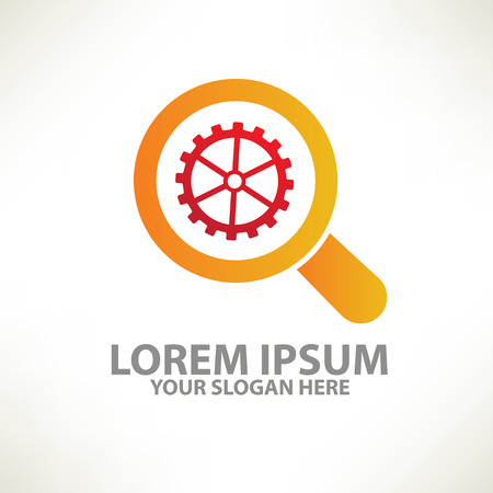 Gear design  templateclean vectorのイラスト素材