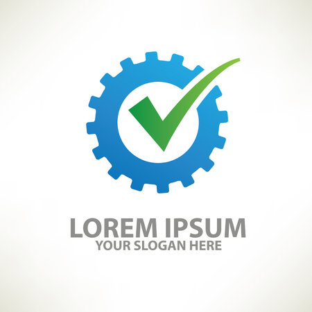 Checking design template clean のイラスト素材