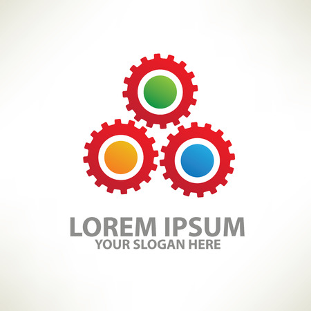 Gear design template clean のイラスト素材