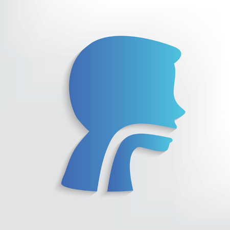 Digestive system symbol design,clean vectorのイラスト素材