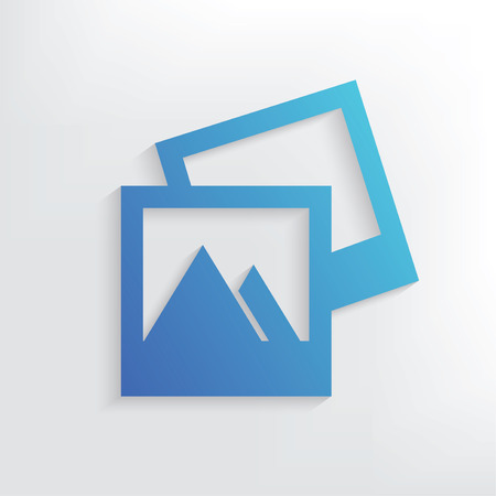 Photo symbol design,clean vectorのイラスト素材