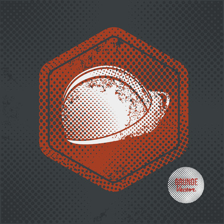 Safety hat,stamp design on old dark background,grunge concept,vectorのイラスト素材