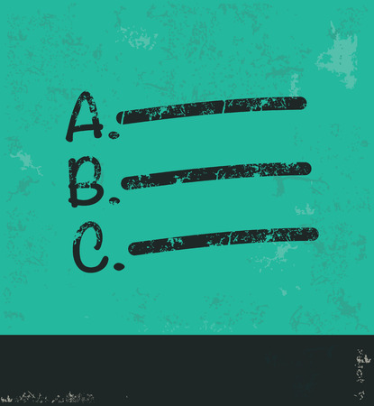 Grade design on green background,grunge vectorのイラスト素材