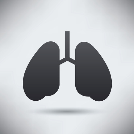 Lung design,clean vectorのイラスト素材