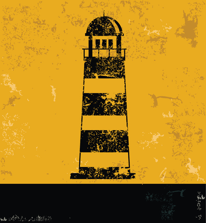 Lighthouse concept designのイラスト素材