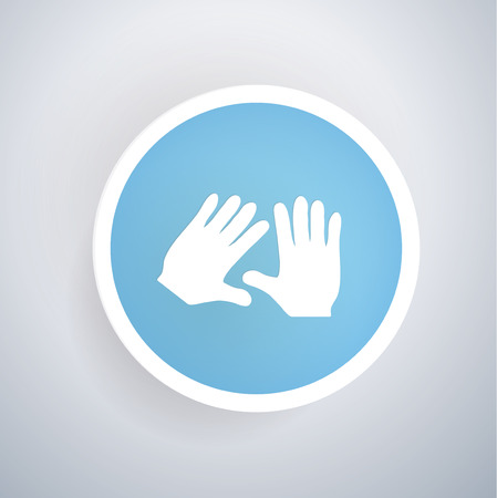 Hand concept design,vectorのイラスト素材