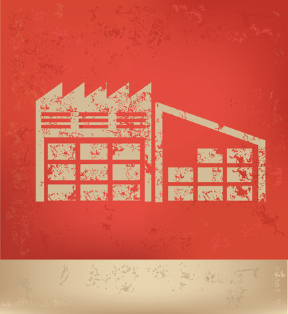 Warehouse concept design,vectorのイラスト素材
