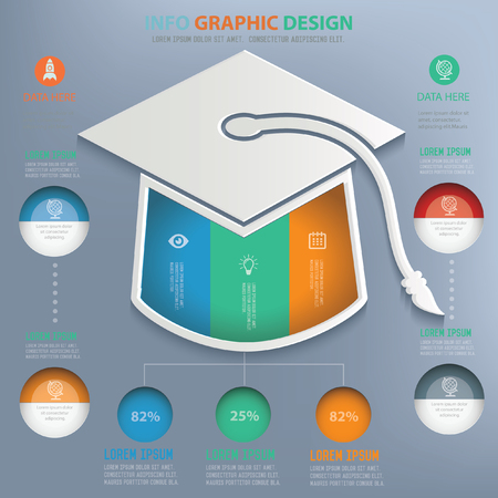 Education design,vectorのイラスト素材