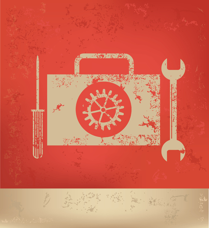 Engineer tool design,vectorのイラスト素材