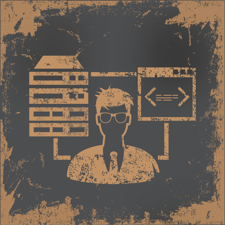 Network,admin concept design,vectorのイラスト素材