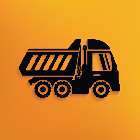 Truck design,vectorのイラスト素材