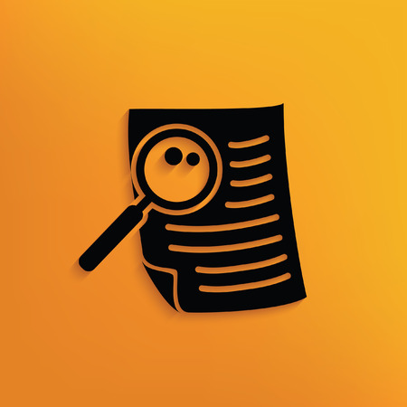 Document concept design,vectorのイラスト素材