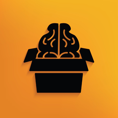 Brain concept design,vectorのイラスト素材