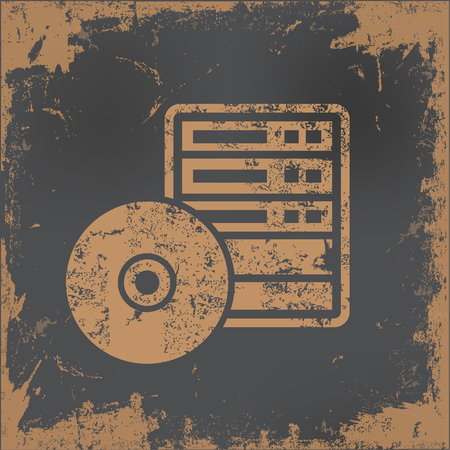 Database concept design,vectorのイラスト素材