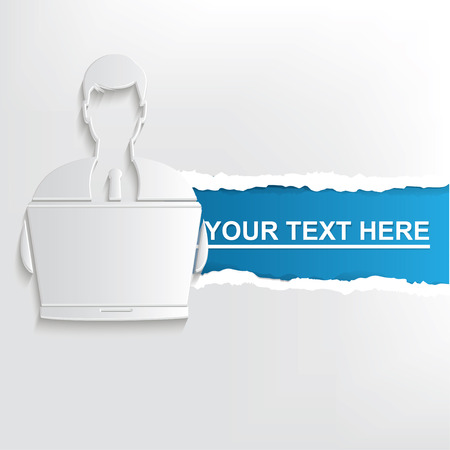 Businessman concept design,vectorのイラスト素材