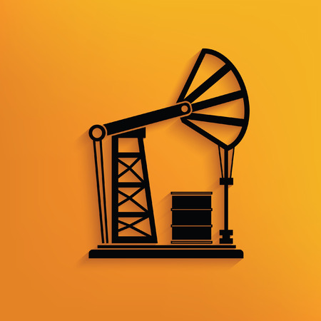 Oil industry concept design,vectorのイラスト素材