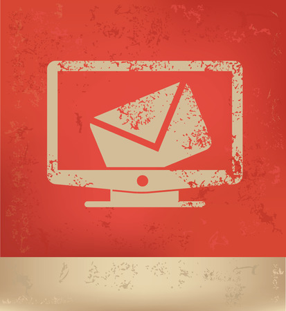 Email concept design,vectorのイラスト素材