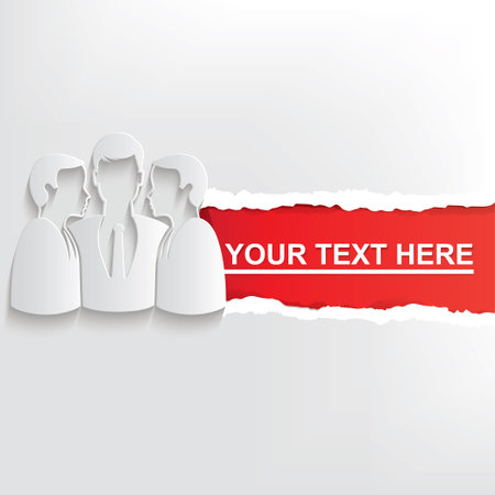 Teamwork concept design,vectorのイラスト素材