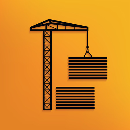 Container concept design,vectorのイラスト素材