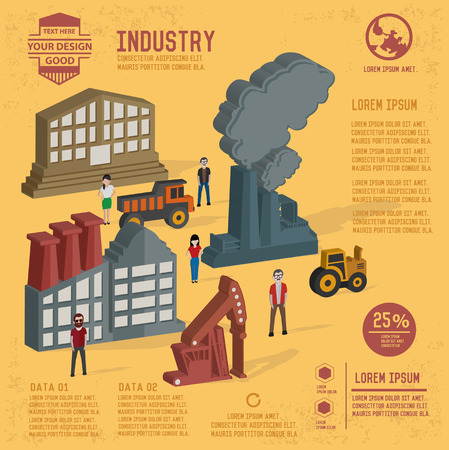 Industry design,vectorのイラスト素材