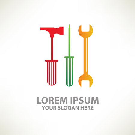 Engineer tool concept design,vectorのイラスト素材