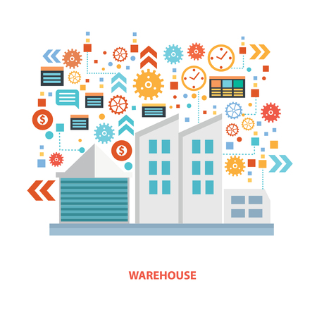 Industry concept design,vectorのイラスト素材