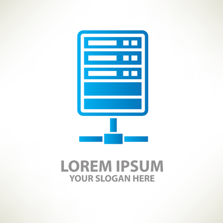 Database concept design,vectorのイラスト素材