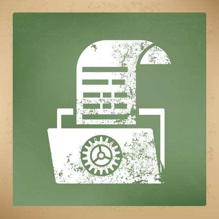 Folder concept design,vectorのイラスト素材