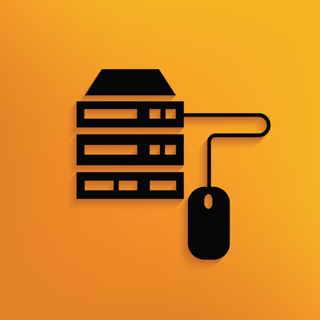 Database concept design,vectorのイラスト素材