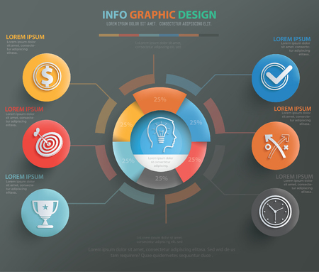 Business concept design,vectorのイラスト素材