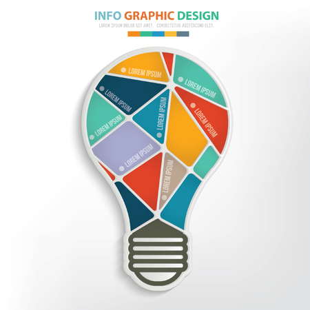 Idea concept design,vectorのイラスト素材