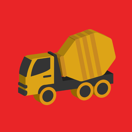 Truck concept design,clean vectorのイラスト素材