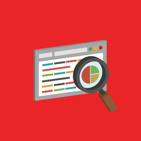 Software concept design,clean vectorのイラスト素材