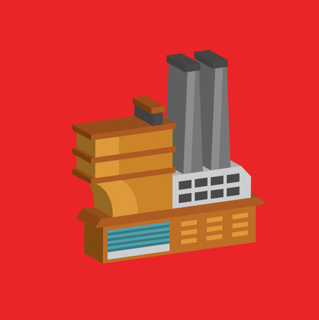 Industry design,clean vectorのイラスト素材