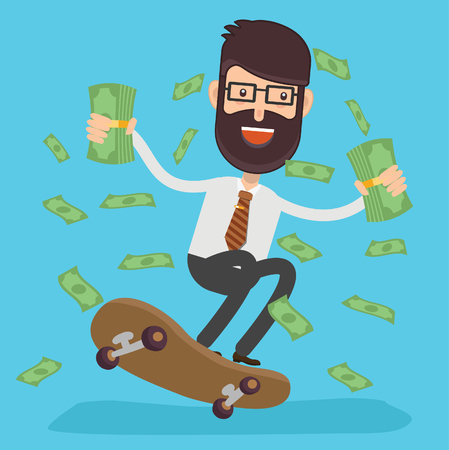 Businessman design,clean vectorのイラスト素材
