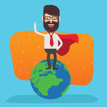 Businessman design,clean vectorのイラスト素材