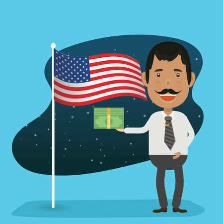 Businessman design,clean vectorのイラスト素材