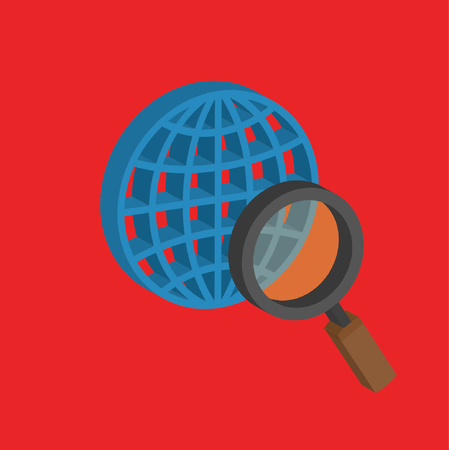 Searching design,clean vectorのイラスト素材
