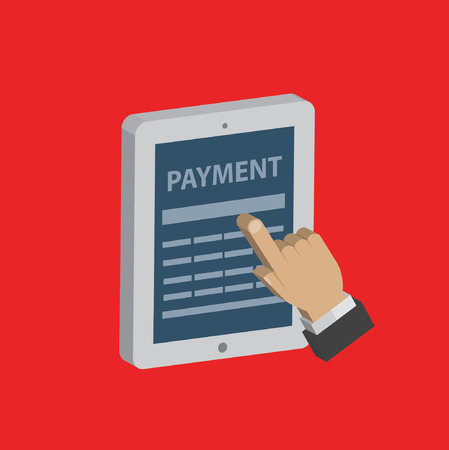 Payment design,clean vectorのイラスト素材