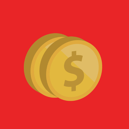 Dollar concept design,clean vectorのイラスト素材