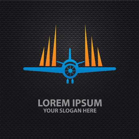 Airplane design,clean vectorのイラスト素材