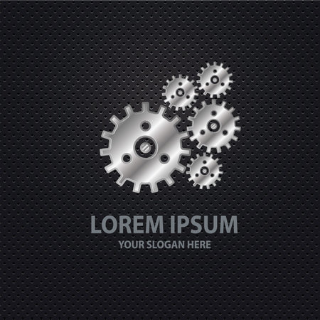 Gear design,clean vectorのイラスト素材