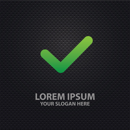 Check mark design,clean vectorのイラスト素材