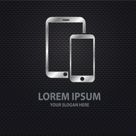 Mobile phone design,clean vectorのイラスト素材