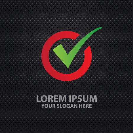 Check mark design,clean vectorのイラスト素材