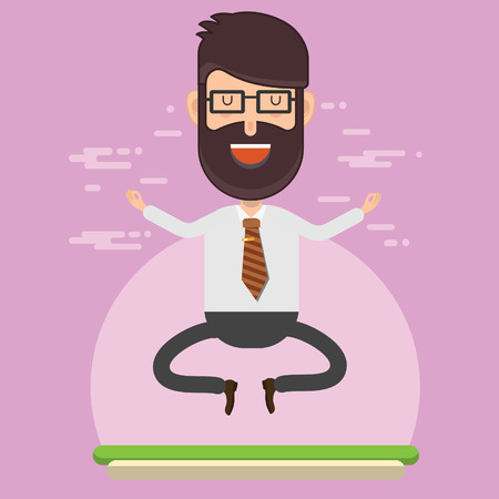 Businessman concept vector designのイラスト素材