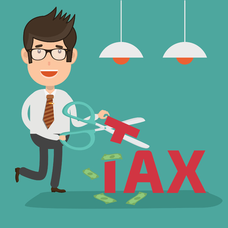 Businessman concept vector designのイラスト素材