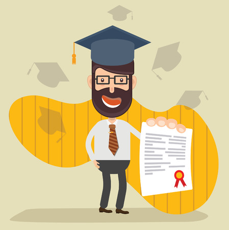 Businessman concept vector designのイラスト素材