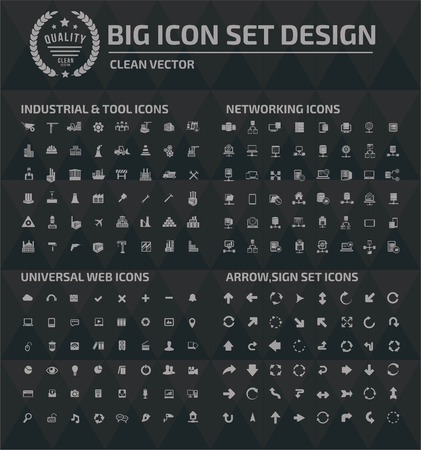 Big vector icon designのイラスト素材