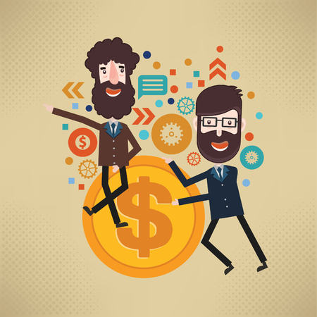 Businessman vector designのイラスト素材